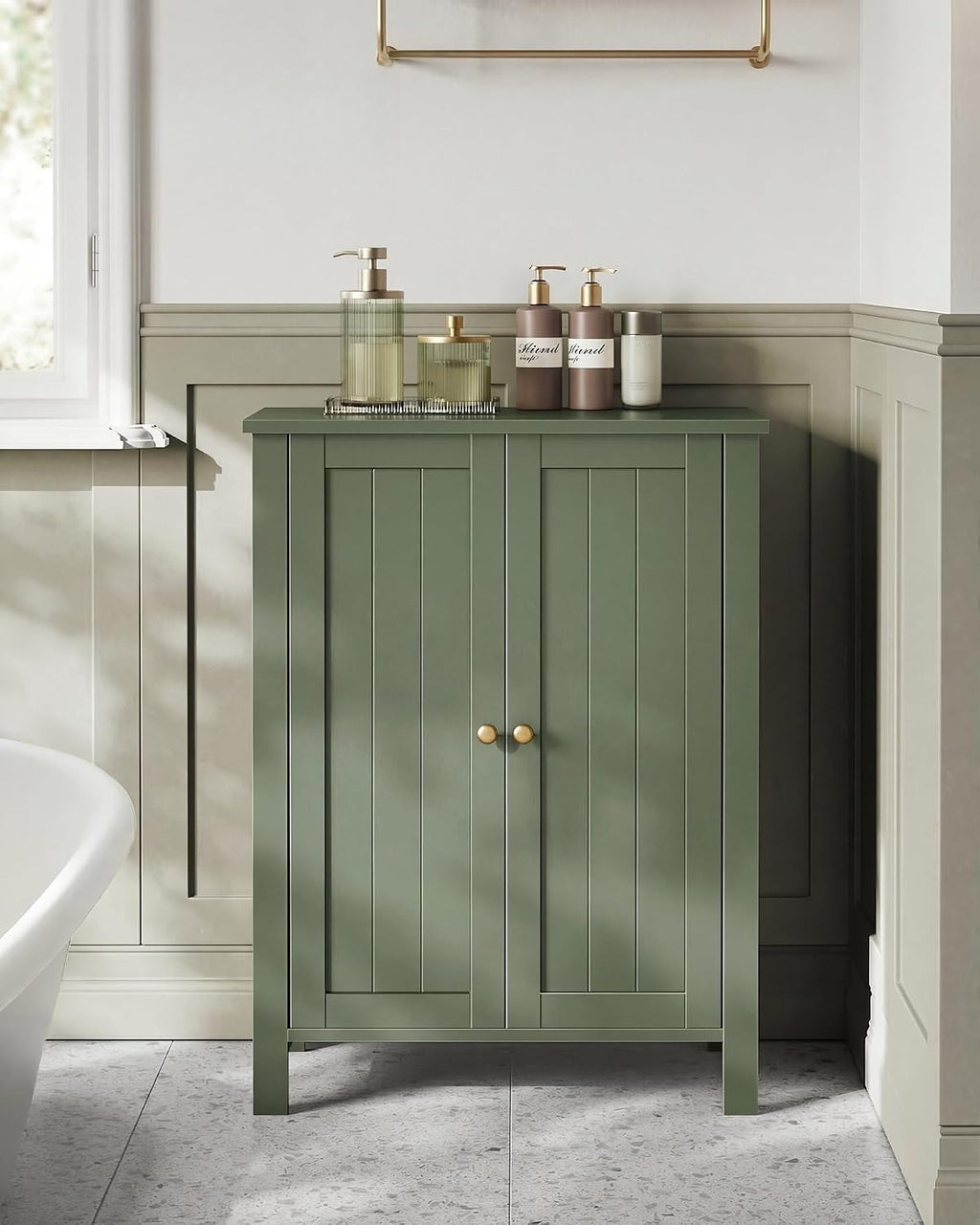 Bathroom Floor Storage Cabinet