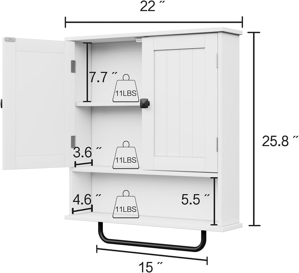 Wall Mounted Medicine Cabinets