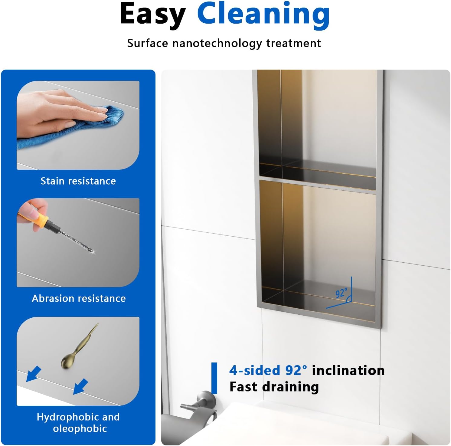 LED Shower Niche
