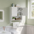 White Wall Mounted Bathroom Cabinet