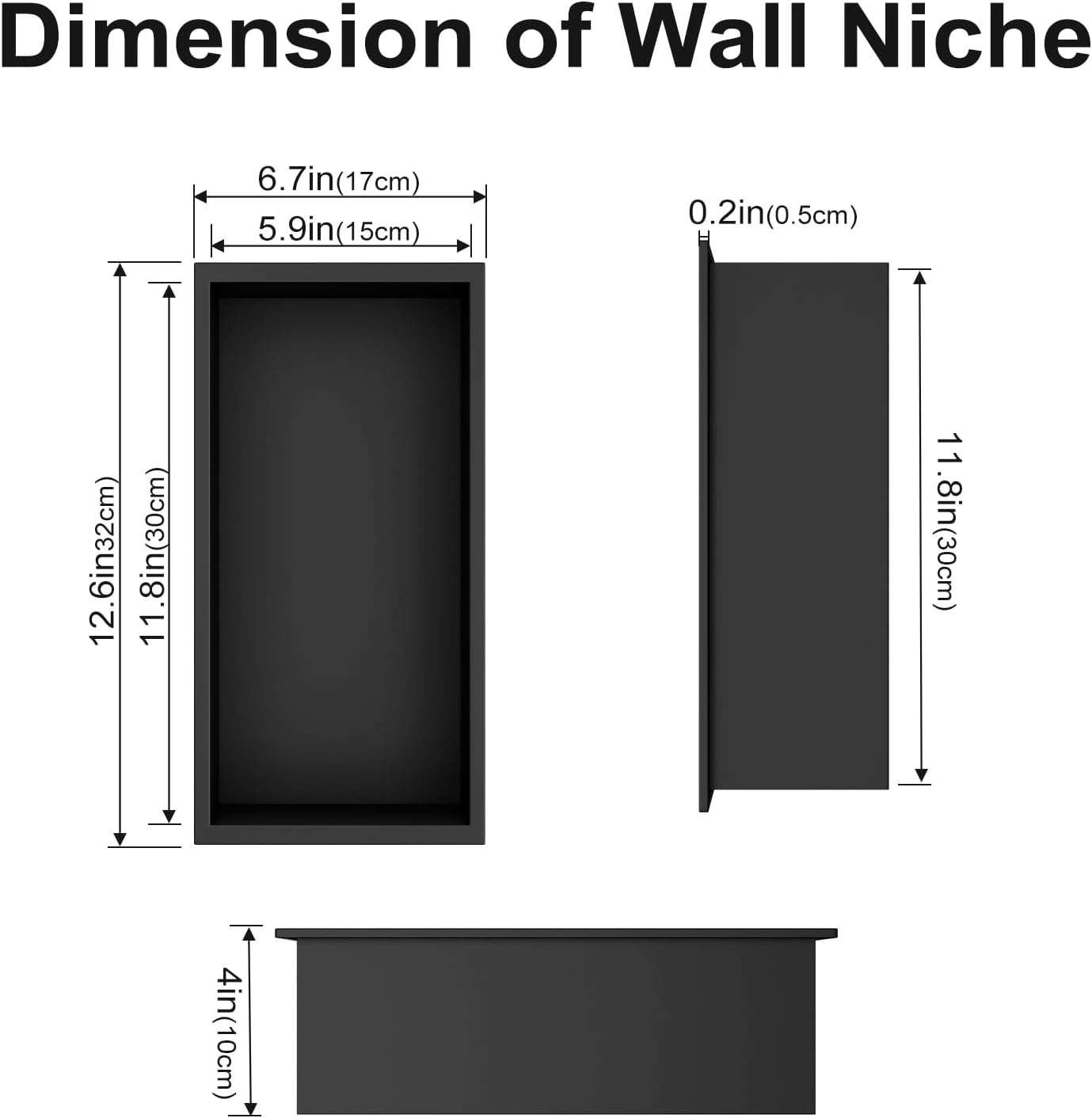 Stainless Steel Shower Niche