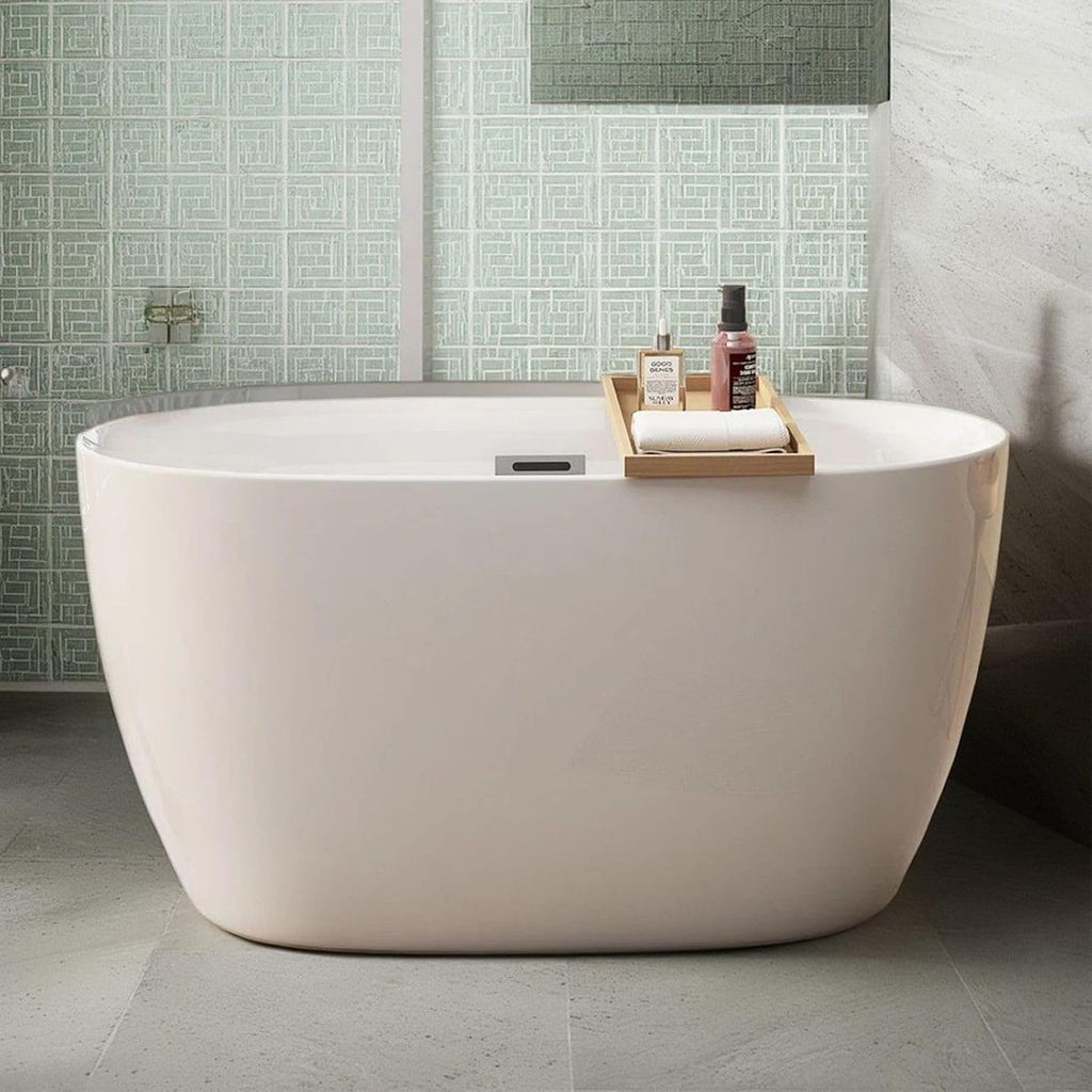 47" Oval Freestanding Bathtub