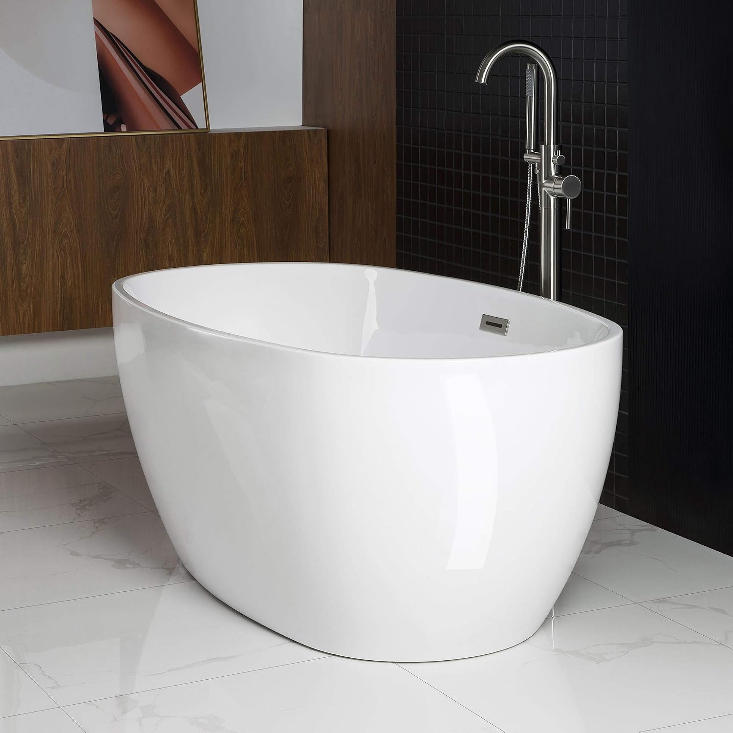 59" Freestanding Bathtub