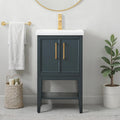 20" Small Bathroom Vanity with Sink Combo