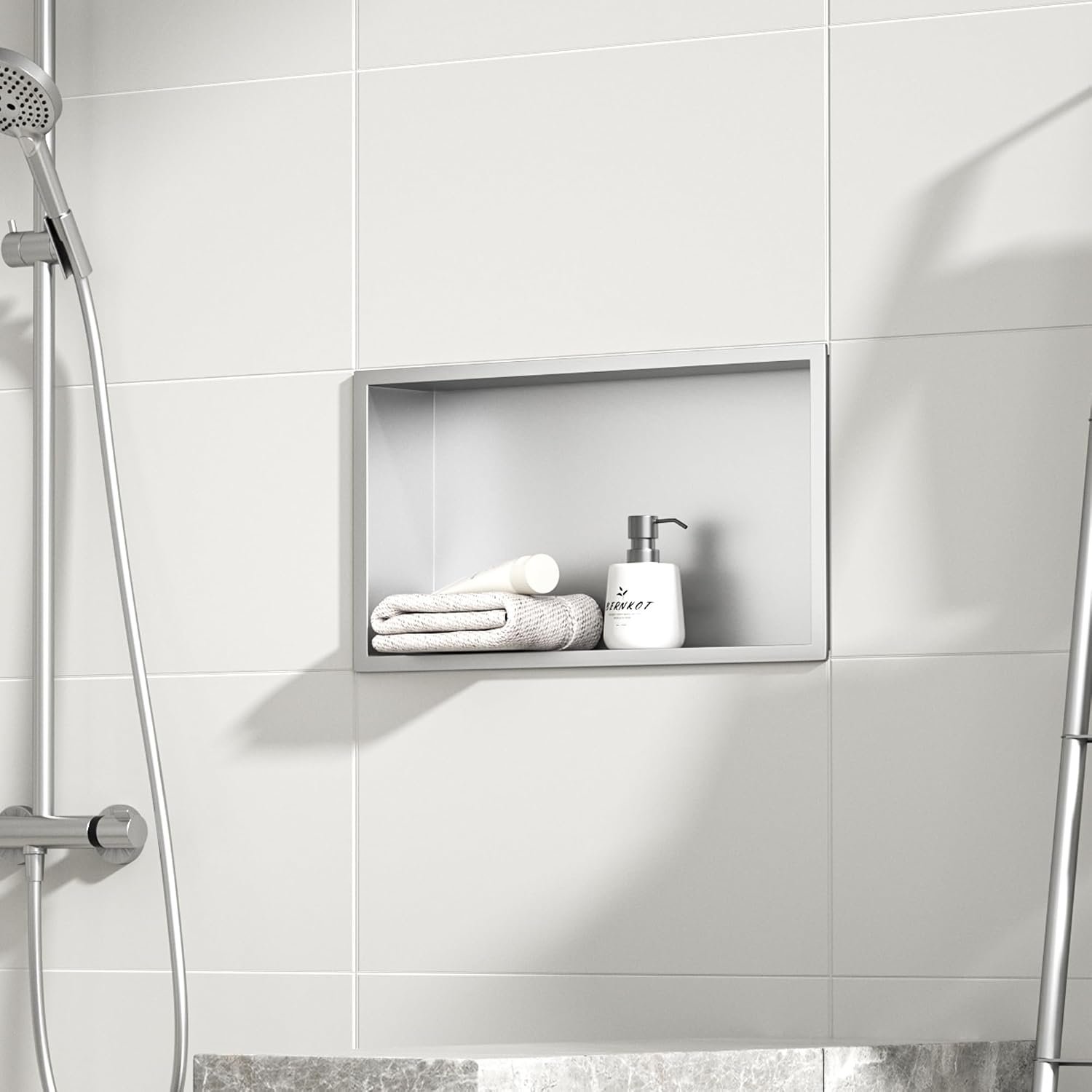 Steel Shower Niche