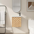 8.5" Floating Bathroom Vanity with Sink Combo