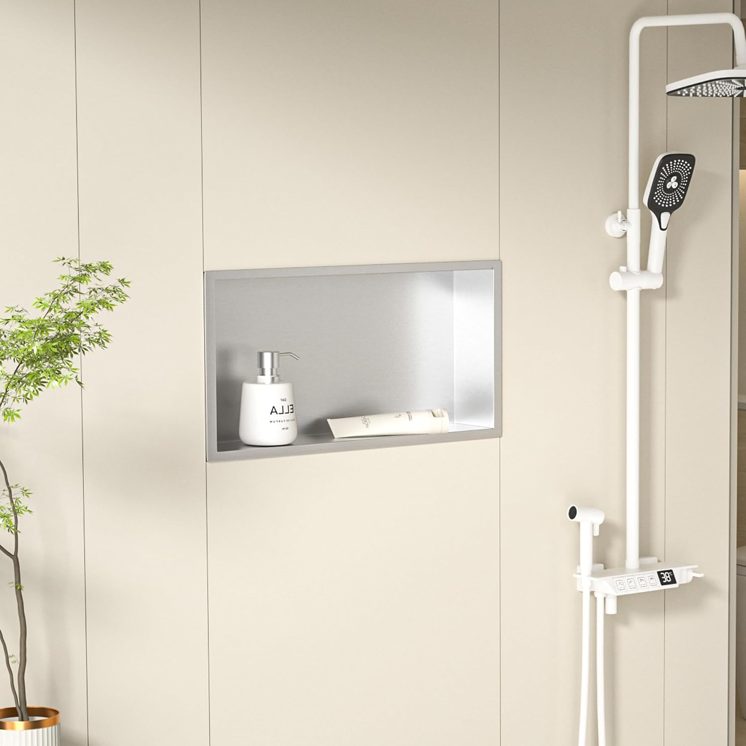 Steel Shower Niche