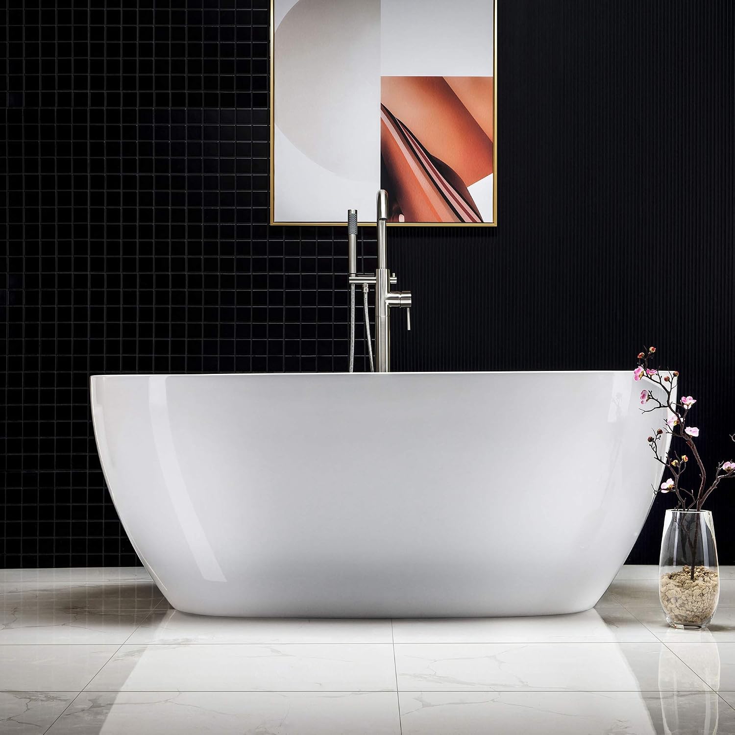 59" Freestanding Bathtub