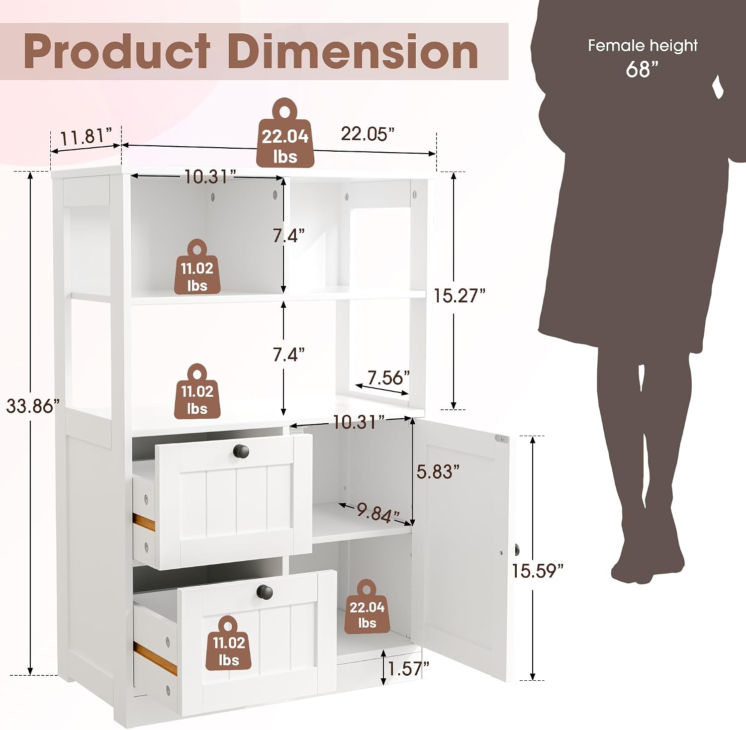 Bathroom Storage Cabinet
