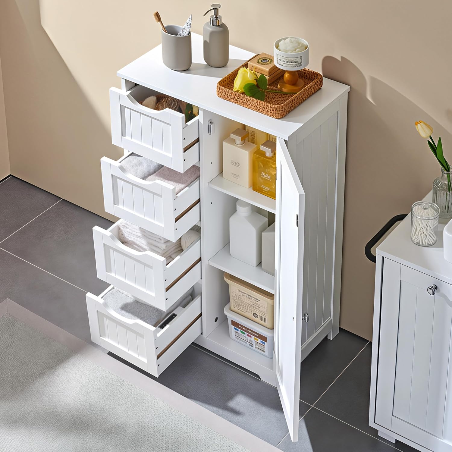 Small Bathroom Storage Cabinet