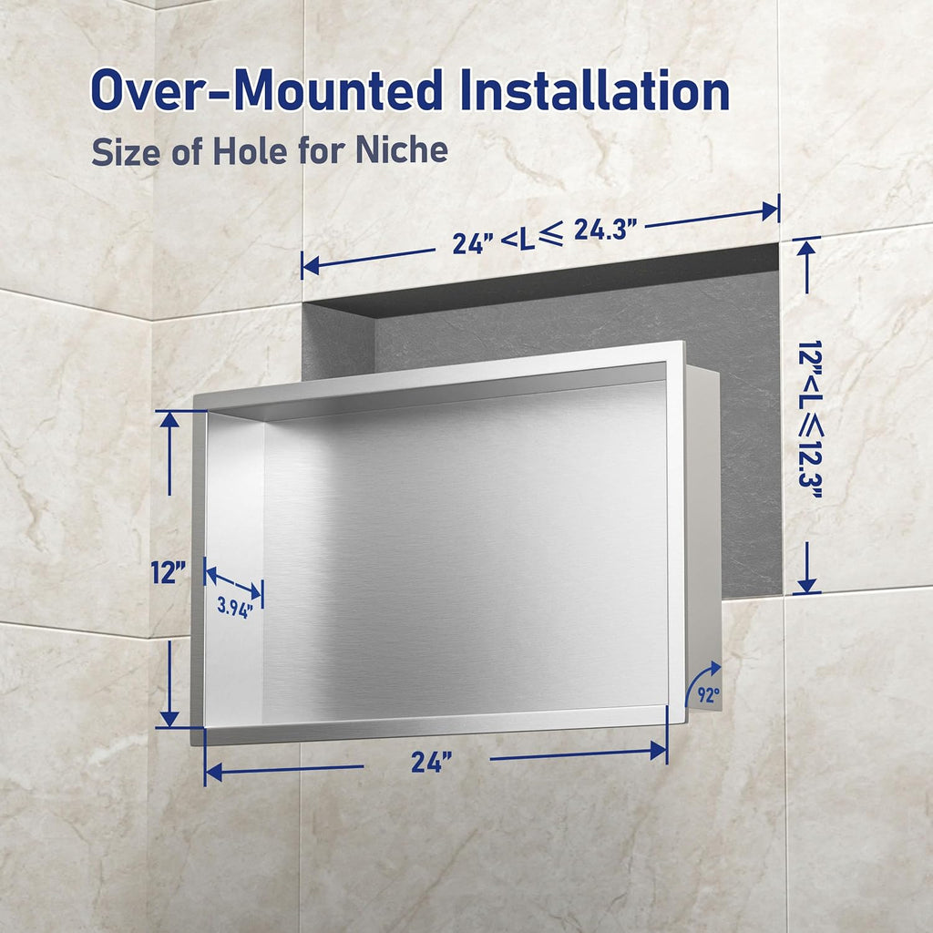 Steel Shower Niche