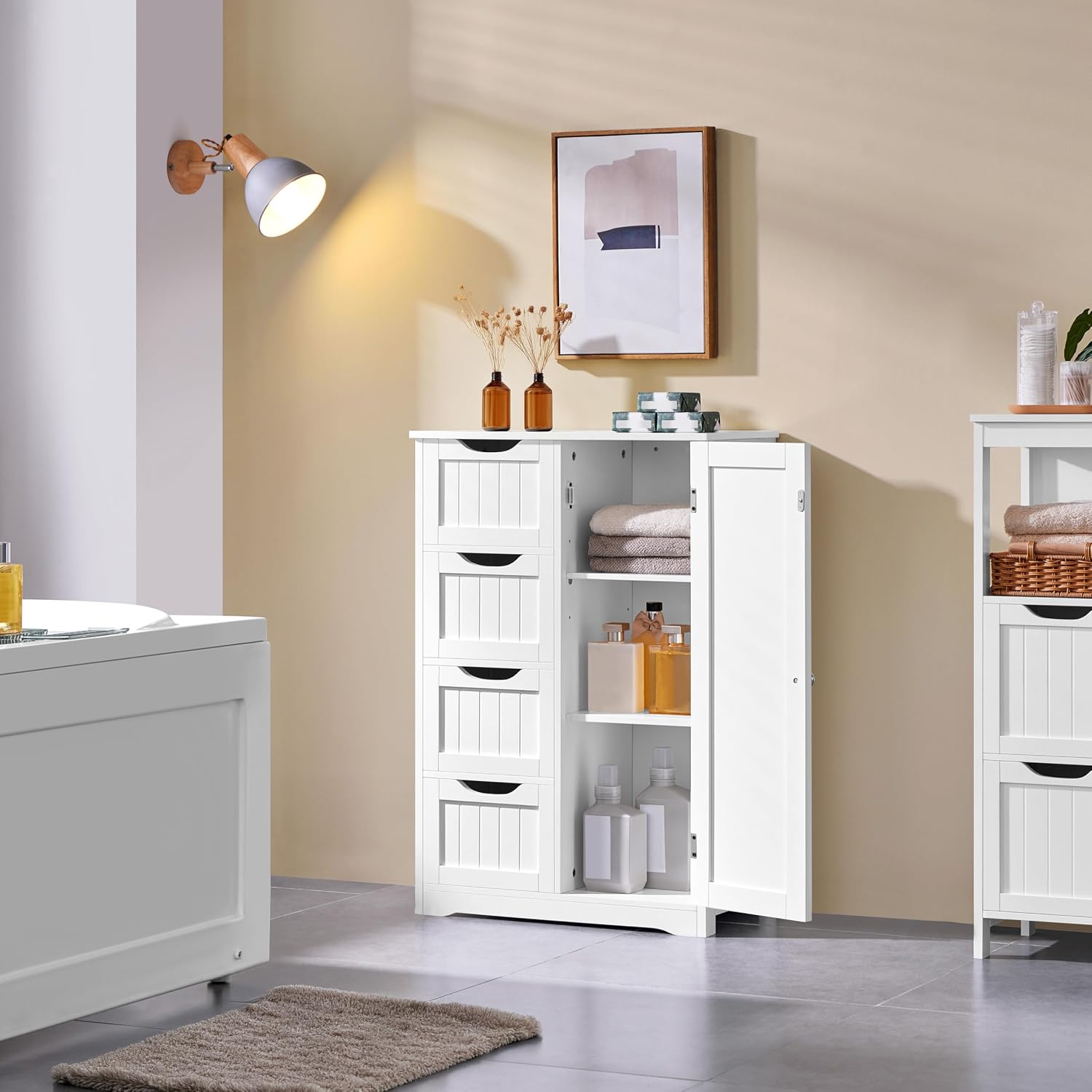 Small Bathroom Storage Cabinet