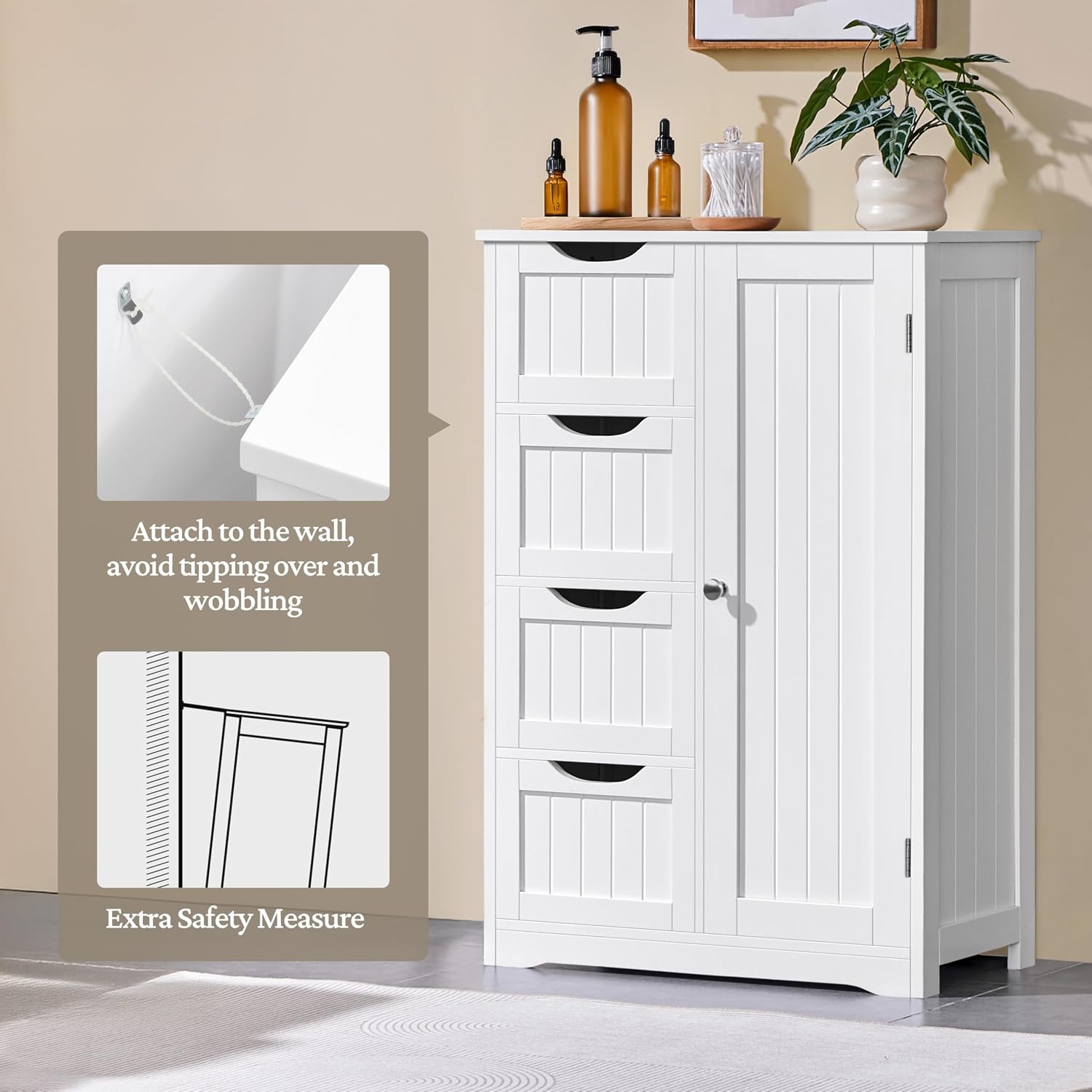 Small Bathroom Storage Cabinet