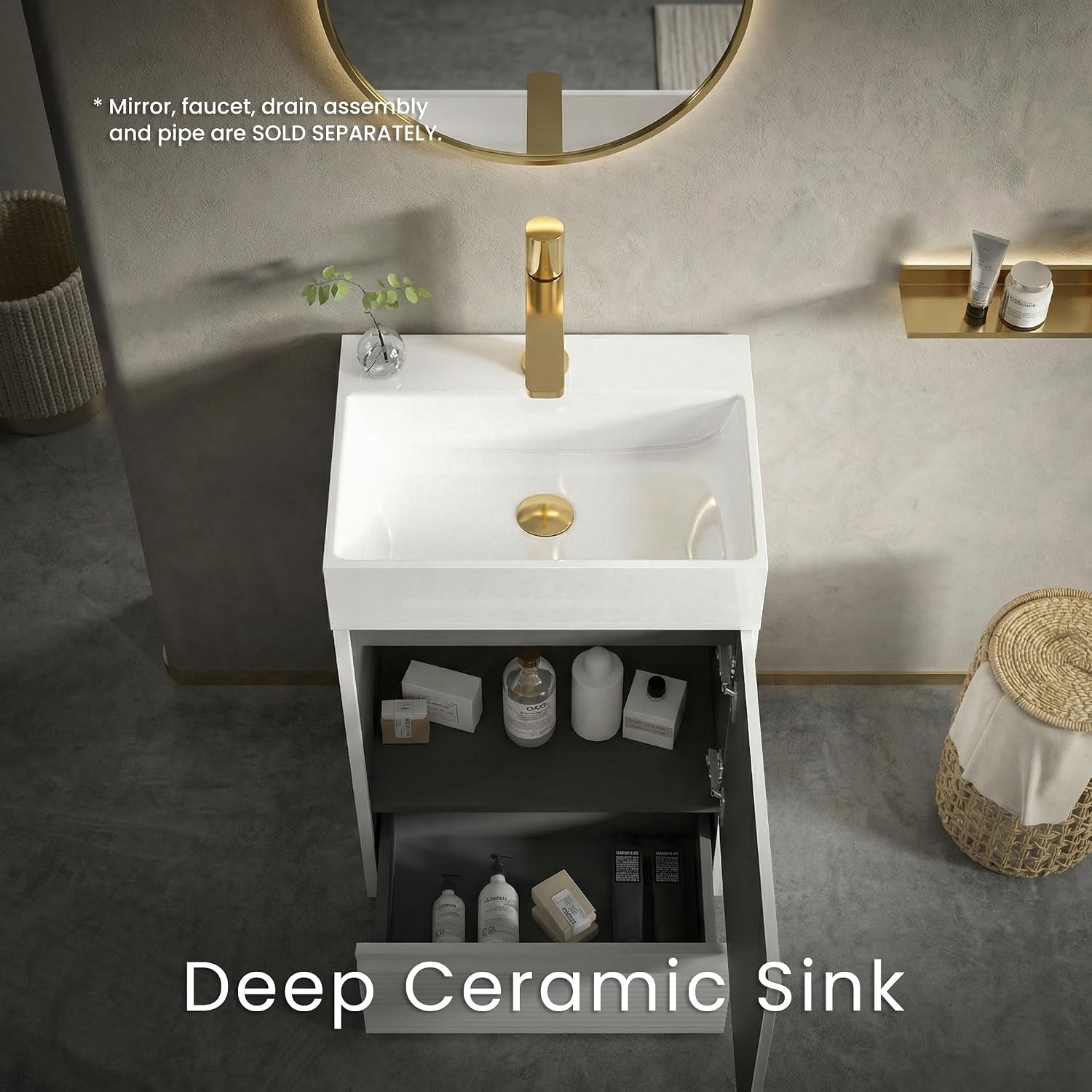 20 Inch Bathroom Vanity Sink Combo