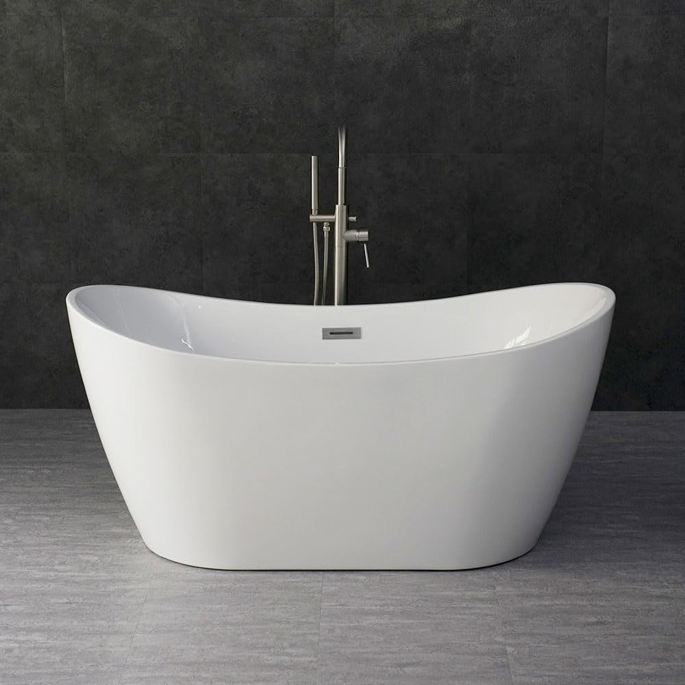 59" Freestanding Bathtub
